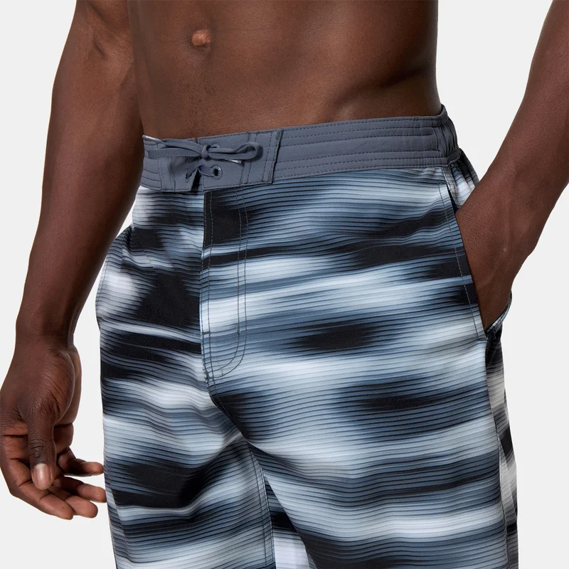 speedo Black Men's Bondi Printed Board Swimming Shorts for Men | Best Price UAE